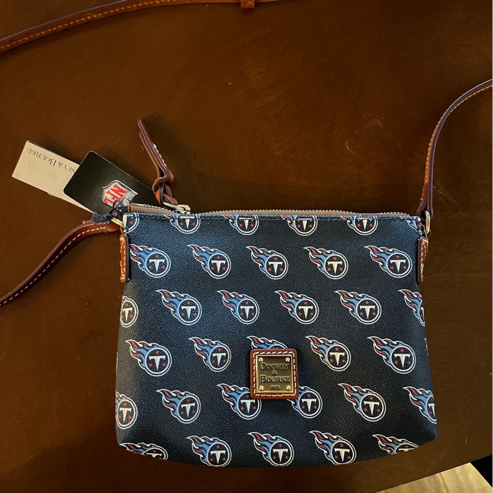 Dooney & Bourke NFL Titans Crossbody Pouchette